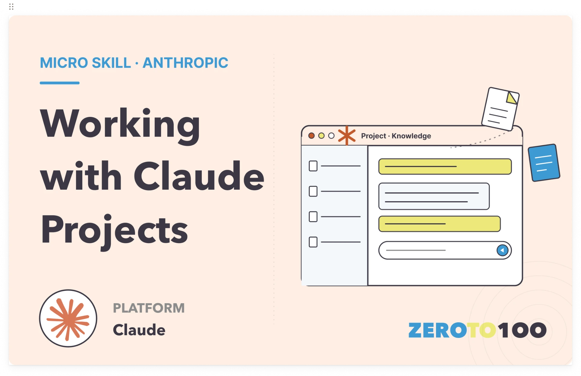 Working with Claude Projects