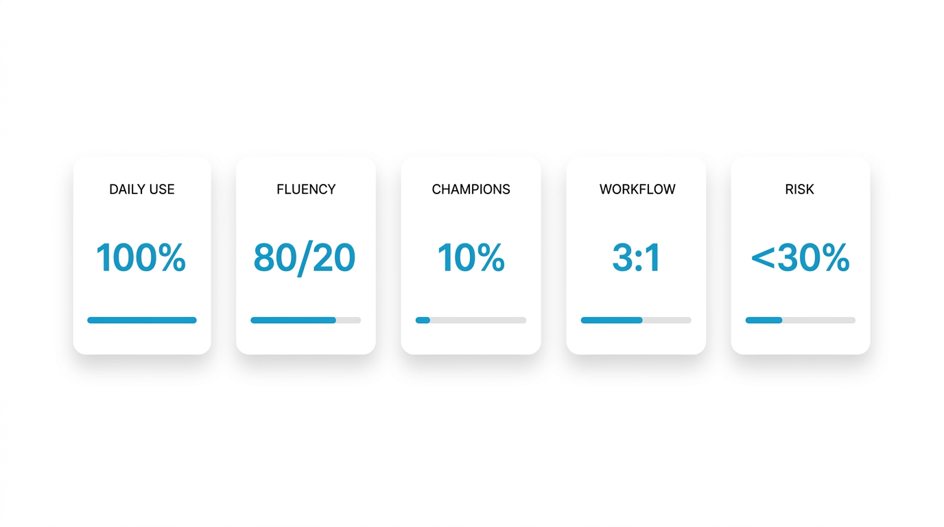 The 5 Metrics That Tell You Whether Your AI Transformation Is Actually Working